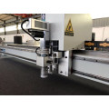 Carton package cutter machine with oscillating knife